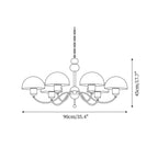 Stacey Wood Chandelier — product view 6