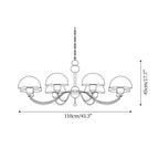 Stacey Wood Chandelier — product view 7