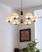 Stacey Wood Chandelier — product view 4