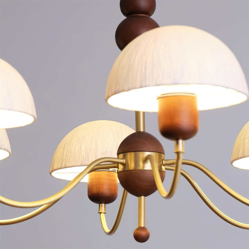 Stacey Wood Chandelier — product view 17