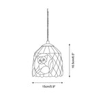 Stained Tales Glass Pendant Lamp — product view 5