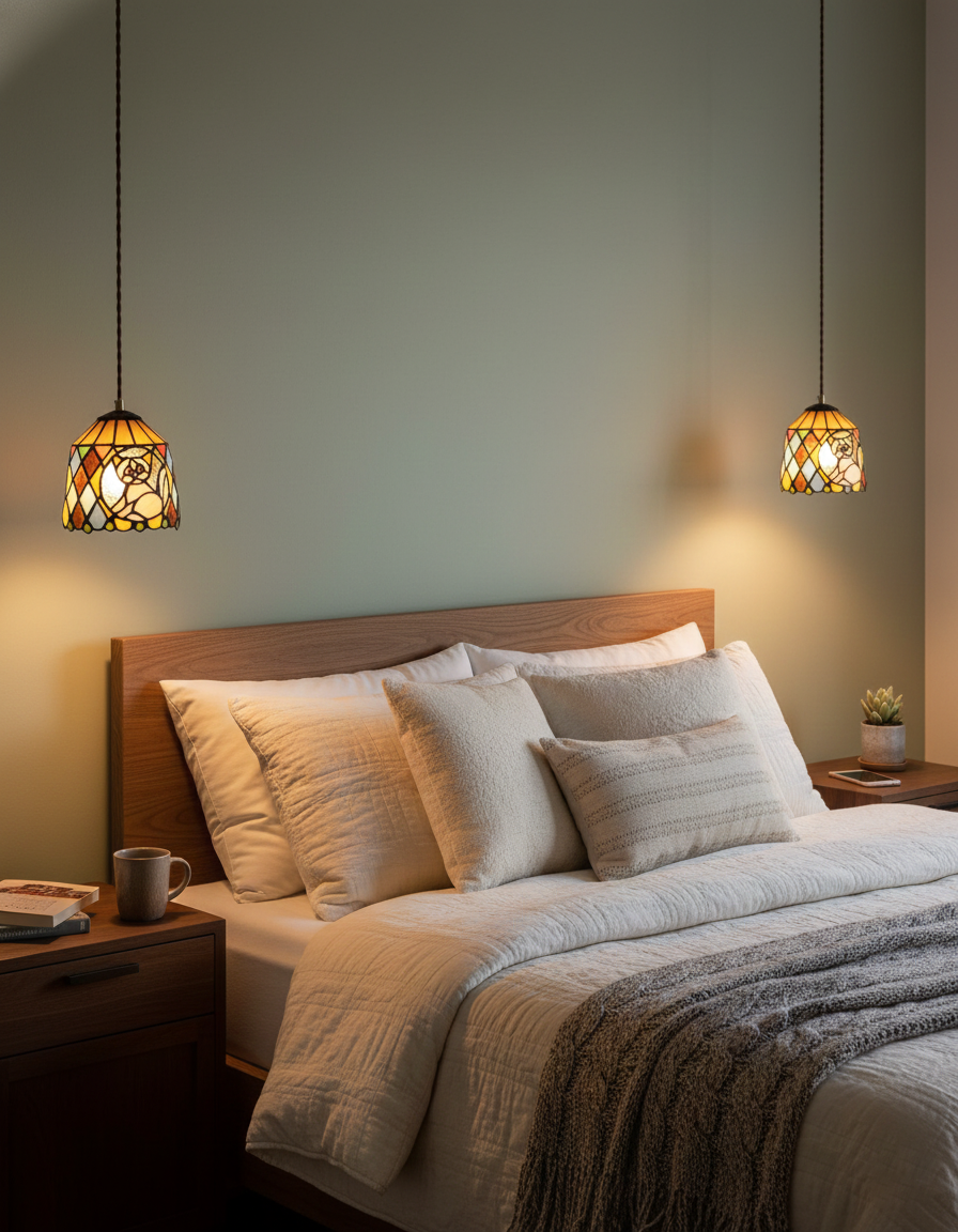 Stained Tales Glass Pendant Lamp — product view 10