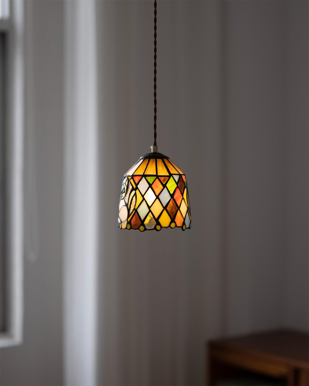 Stained Tales Glass Pendant Lamp — product view 2
