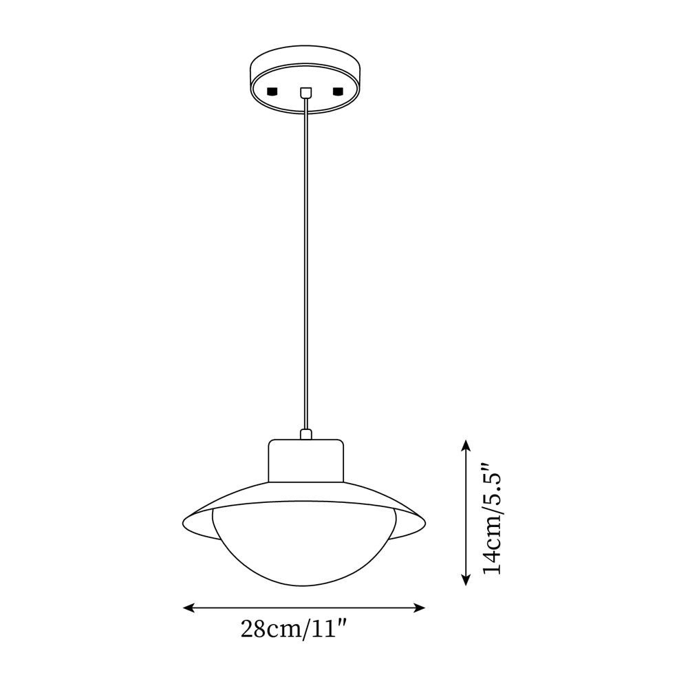 Stevie Wood Pendant Lamp — product view 5