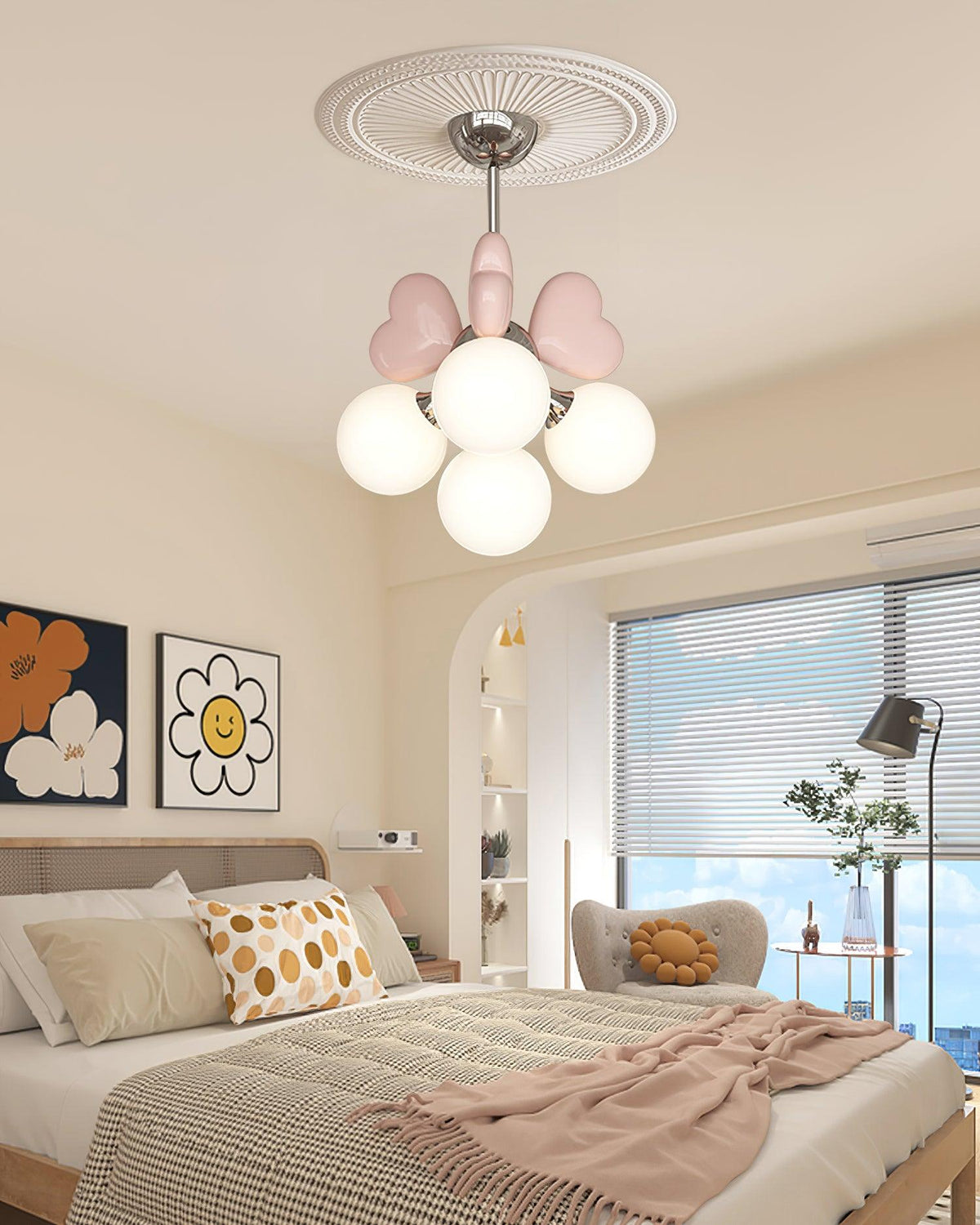 Tala Cute Metal Chandelier — product view 3