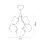Tala Cute Metal Chandelier — product view 5