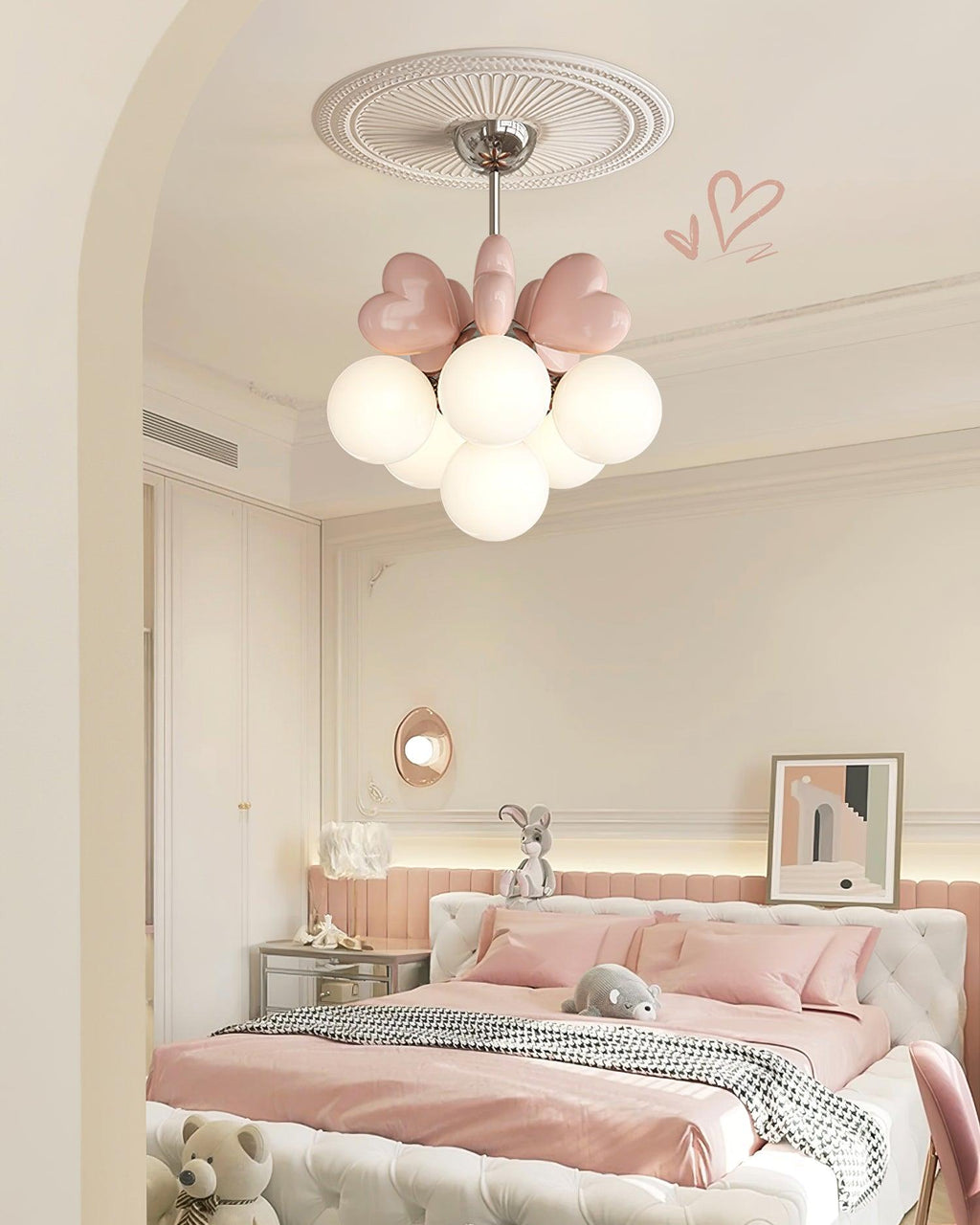 Tala Cute Metal Chandelier — product view 4