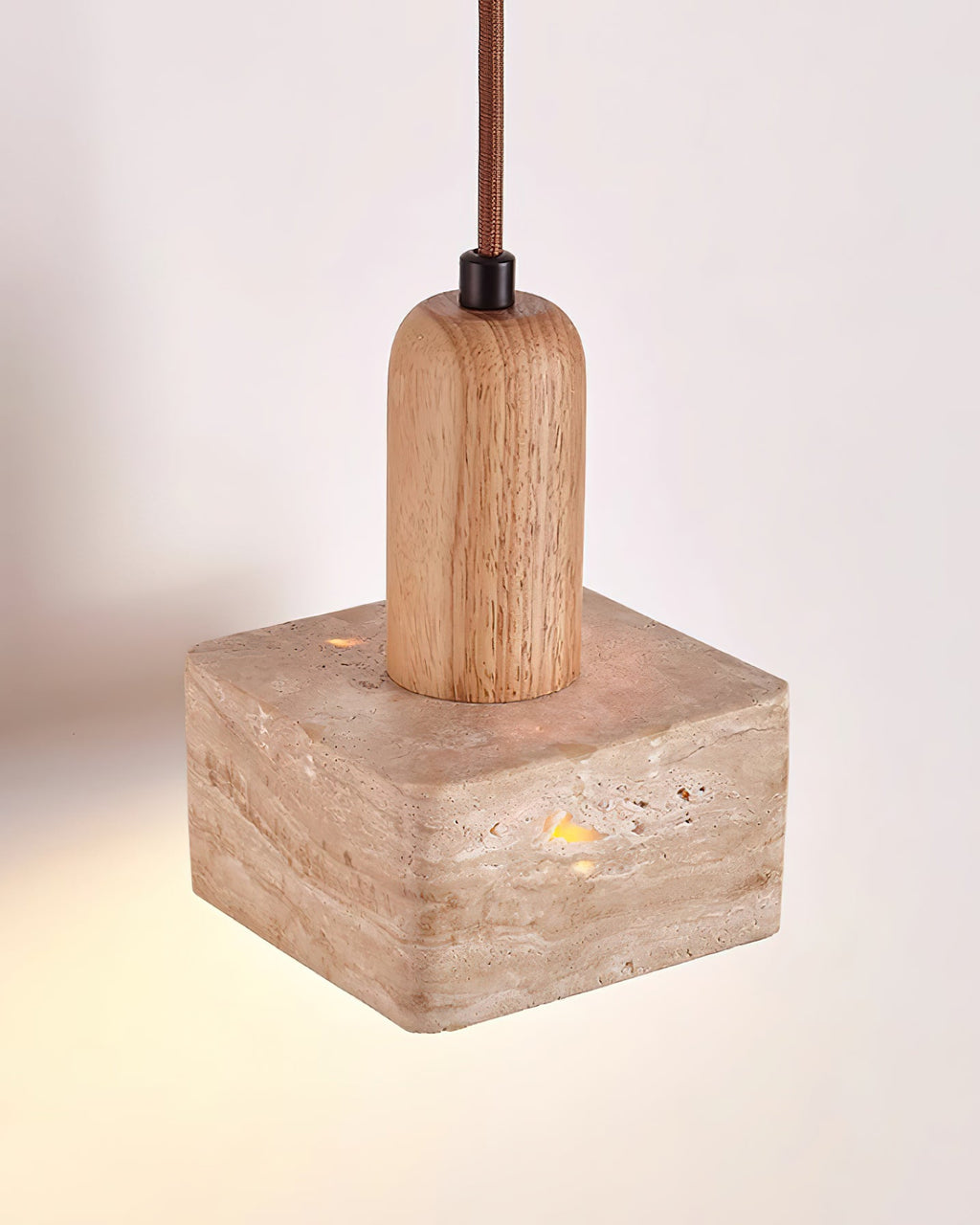 Talla Travertine Pendant Lamp — product view 18