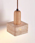 Talla Travertine Pendant Lamp — product view 18
