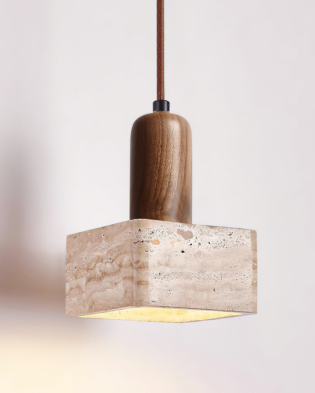 Talla Travertine Pendant Lamp — product view 20
