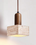 Talla Travertine Pendant Lamp — product view 21
