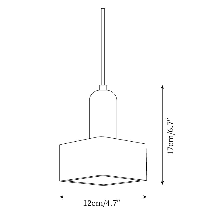 Talla Travertine Pendant Lamp — product view 5