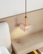 Talla Travertine Pendant Lamp — product view 13