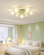 Taras Flower Glass Ceiling Lamp — product view 10