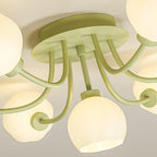 Taras Flower Glass Ceiling Lamp — product view 20