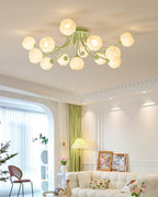 Taras Flower Glass Ceiling Lamp — product view 13