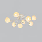 Taras Flower Glass Ceiling Lamp — product view 16