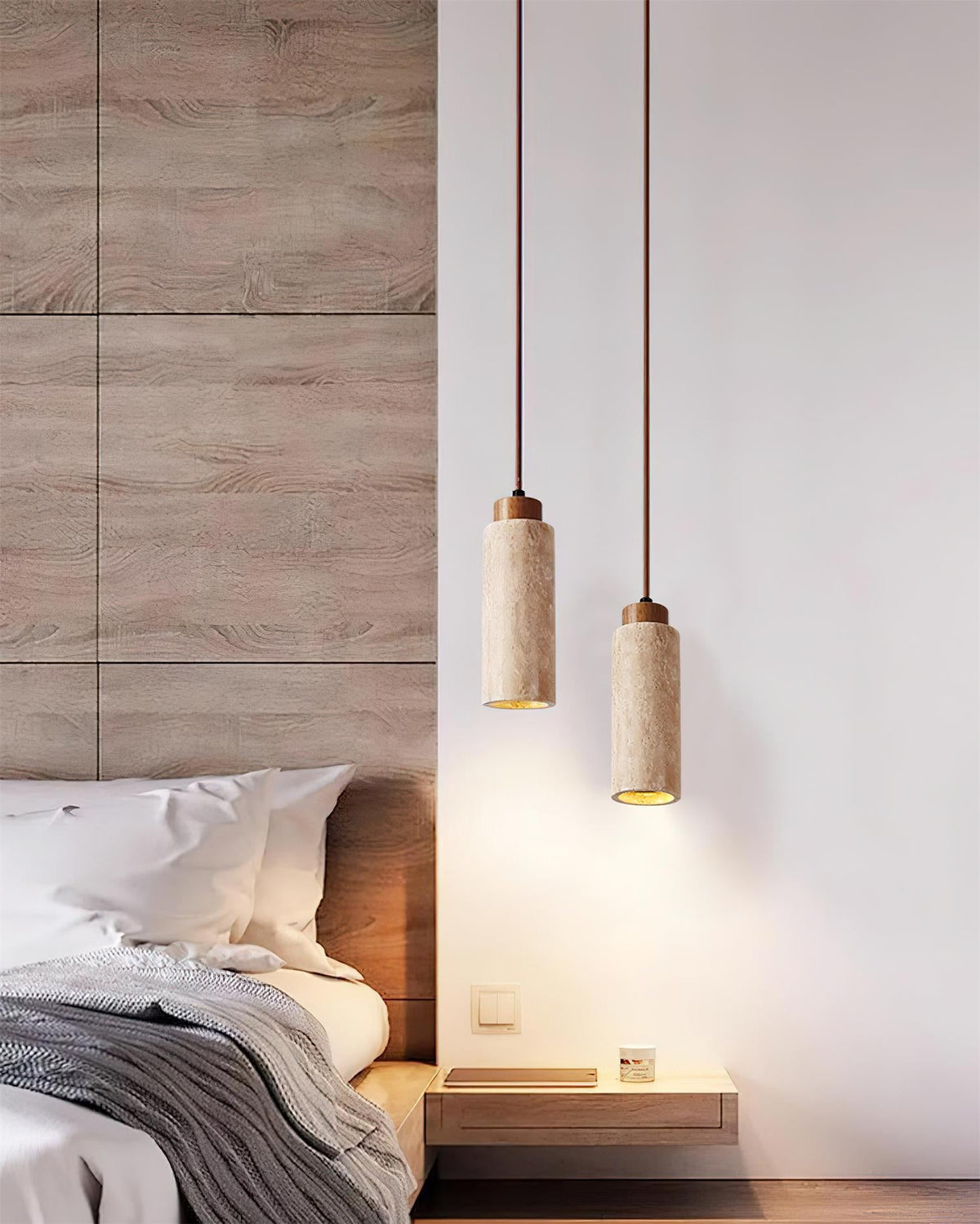 Tavolo Travertine Pendant Lamp — product view 3