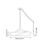Tense Plug In Metal Pendant Lamp — product view 10