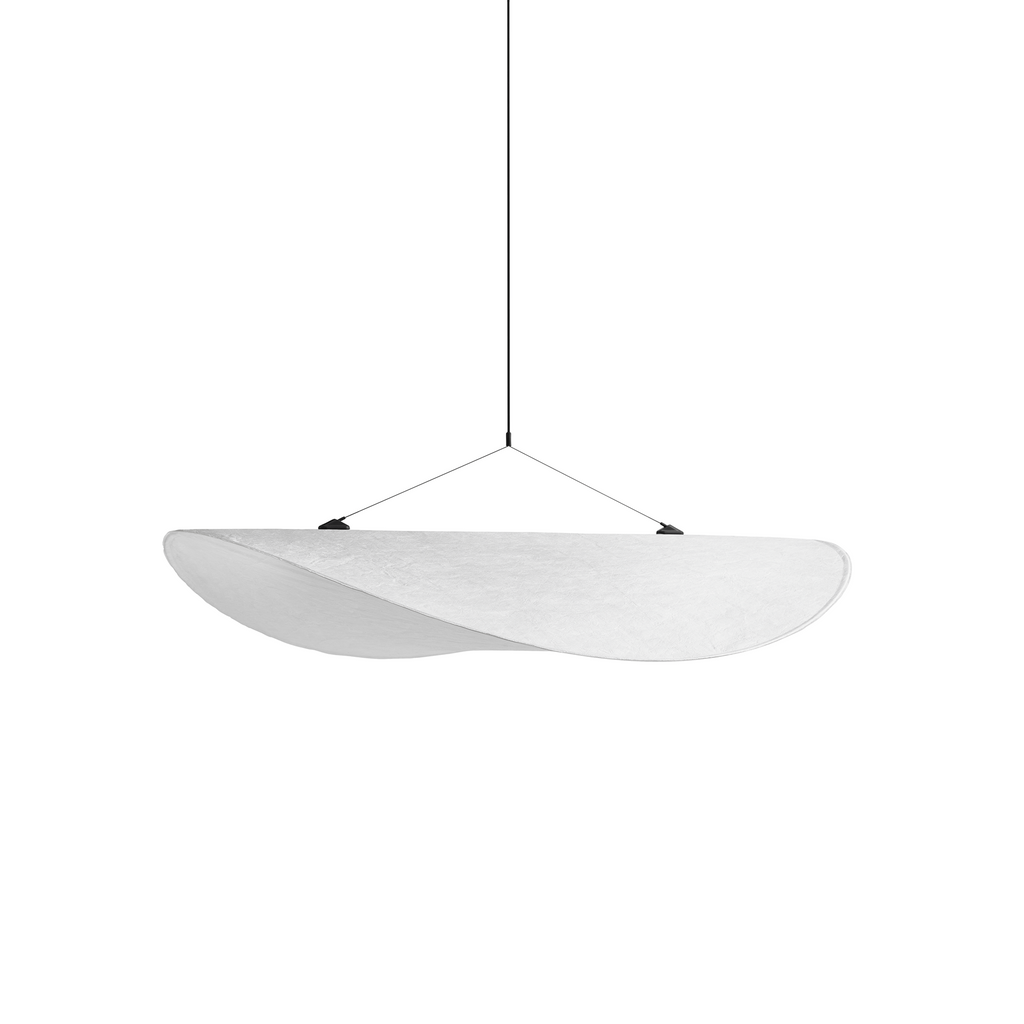 Tense Sculptural Tyvek Cloud Pendant Light