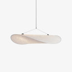 Tense Sculptural Tyvek Cloud Pendant Light