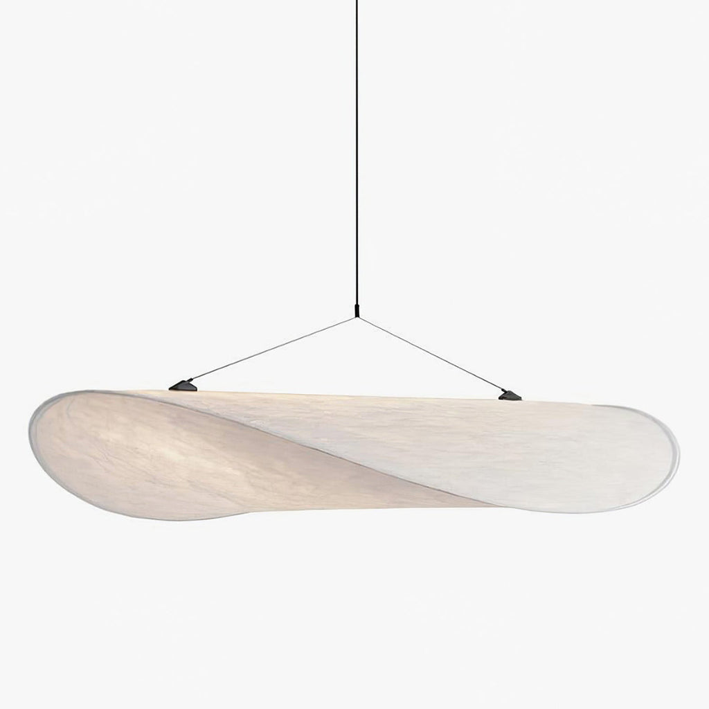 Tense Sculptural Tyvek Cloud Pendant Light