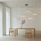 Tense Sculptural Tyvek Cloud Pendant Light