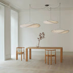 Tense Sculptural Tyvek Cloud Pendant Light