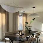 Tense Sculptural Tyvek Cloud Pendant Light