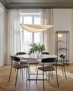 Tense Sculptural Tyvek Cloud Pendant Light
