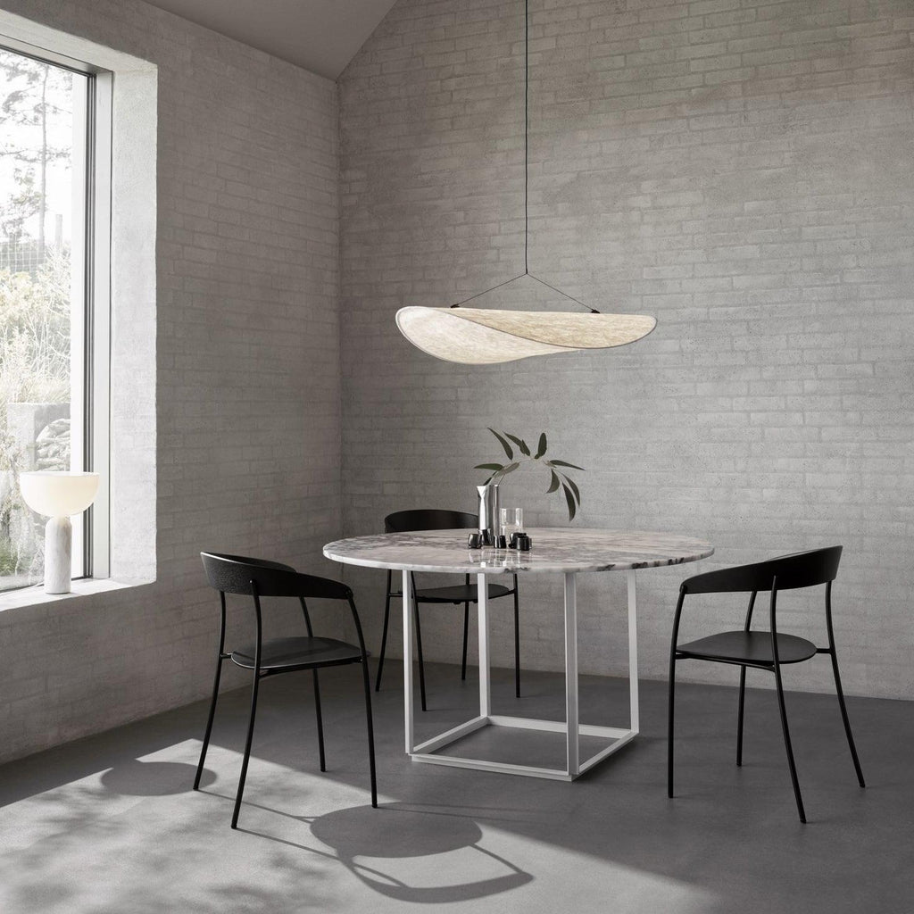 Tense Sculptural Tyvek Cloud Pendant Light