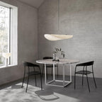 Tense Sculptural Tyvek Cloud Pendant Light