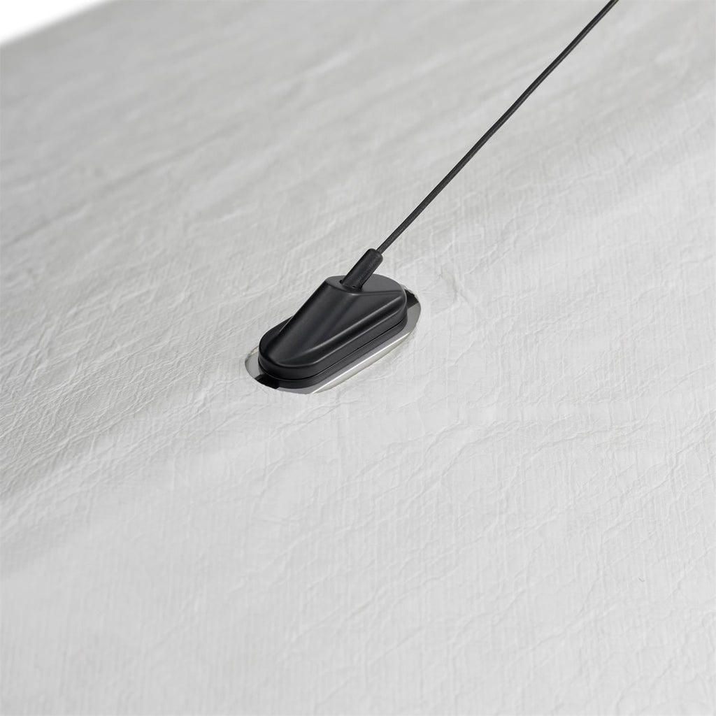 Tense Sculptural Tyvek Cloud Pendant Light