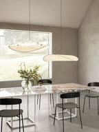 Tense Sculptural Tyvek Cloud Pendant Light
