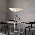 Tense Sculptural Tyvek Cloud Pendant Light