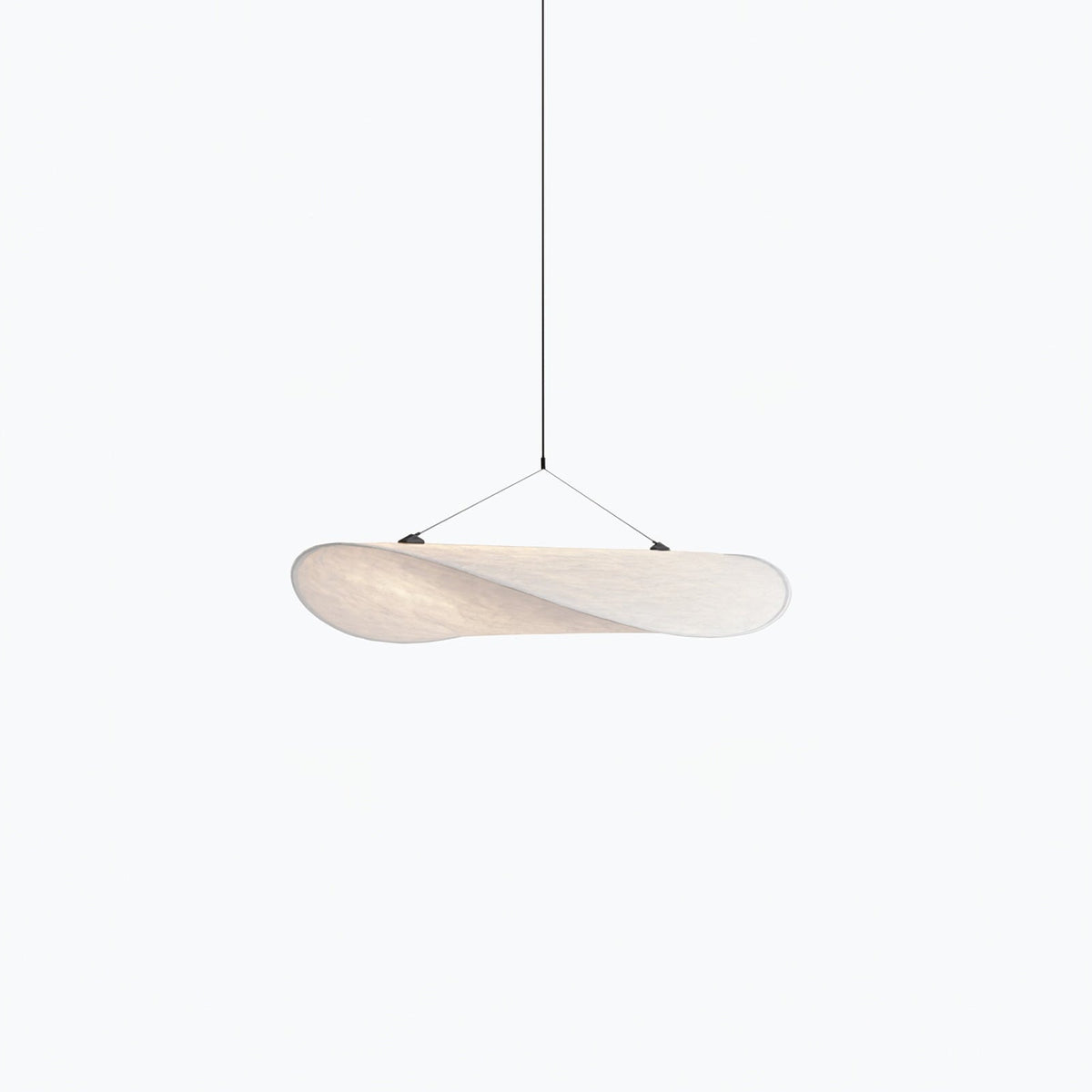 Tense Sculptural Tyvek Cloud Pendant Light