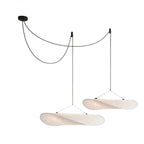 Tense Sculptural Tyvek Cloud Pendant Light