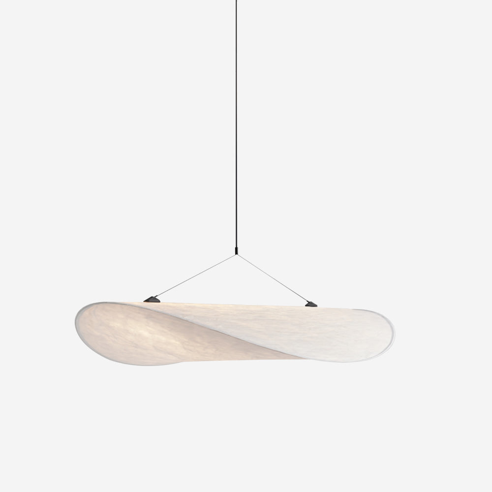 Tense Sculptural Tyvek Cloud Pendant Light
