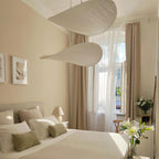 Tense Sculptural Tyvek Cloud Pendant Light