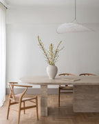 Tense Sculptural Tyvek Cloud Pendant Light