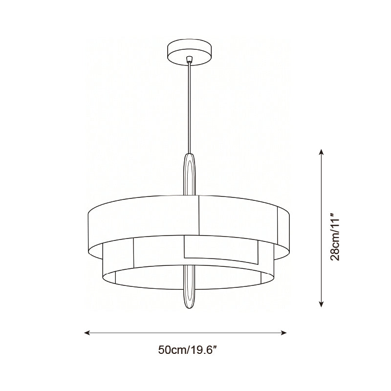 Tesselle Pendant Light — product view 5