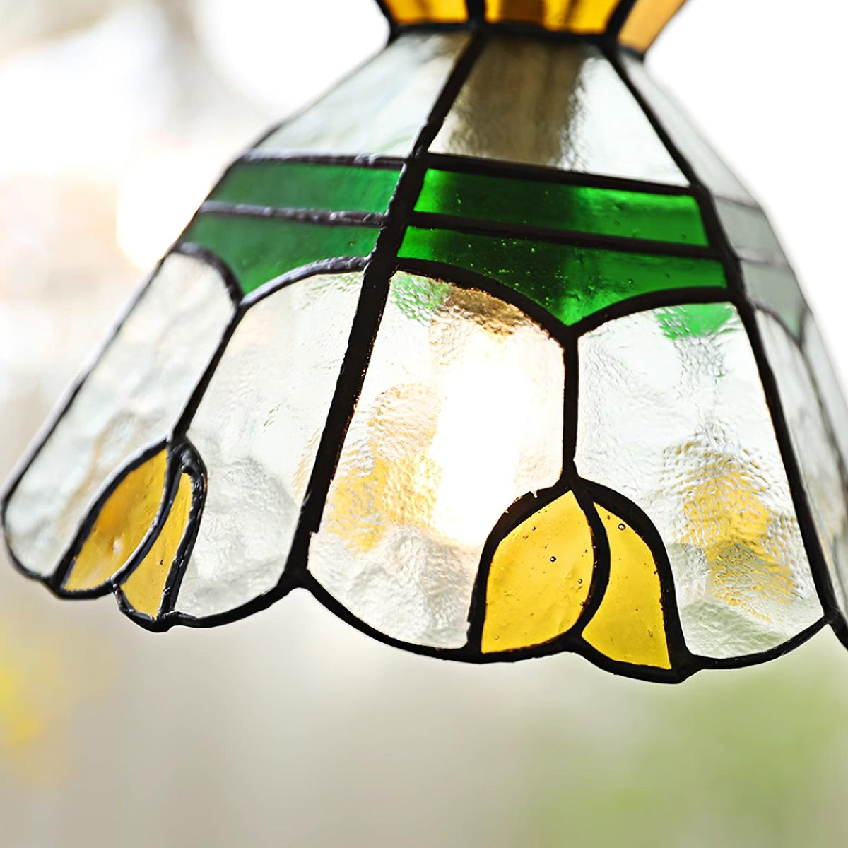 Tiffany Stained Glass Pendant Lamp — product view 19