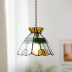 Tiffany Stained Glass Pendant Lamp — product view 3