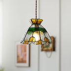 Tiffany Stained Glass Pendant Lamp — product view 4