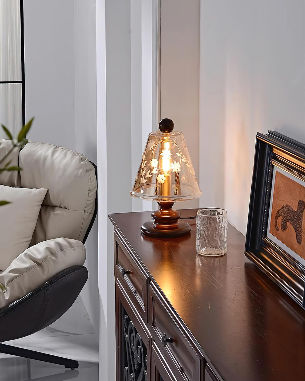 Tilda Glass Table Lamp — product view 11