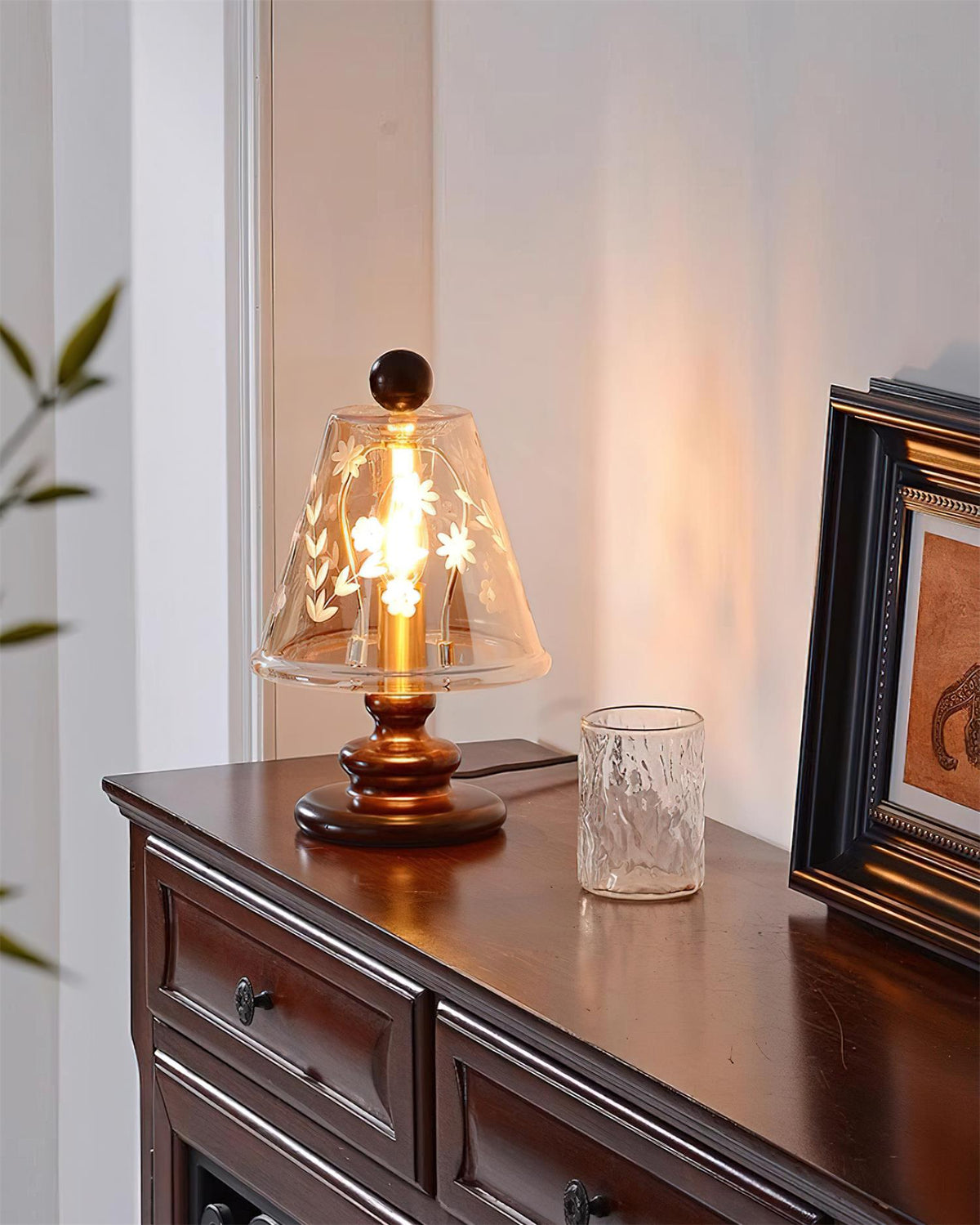 Tilda Glass Table Lamp — product view 6