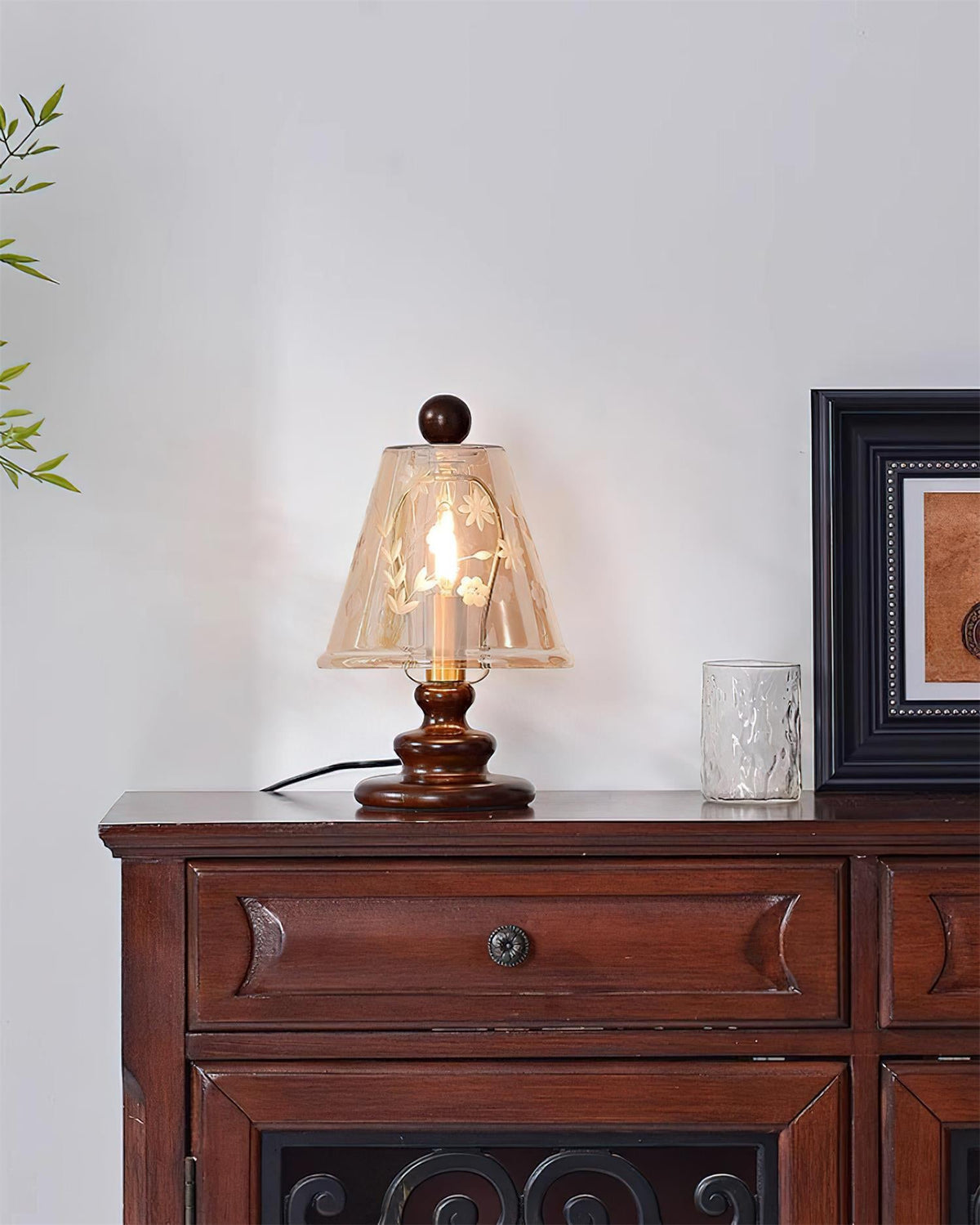 Tilda Glass Table Lamp — product view 9