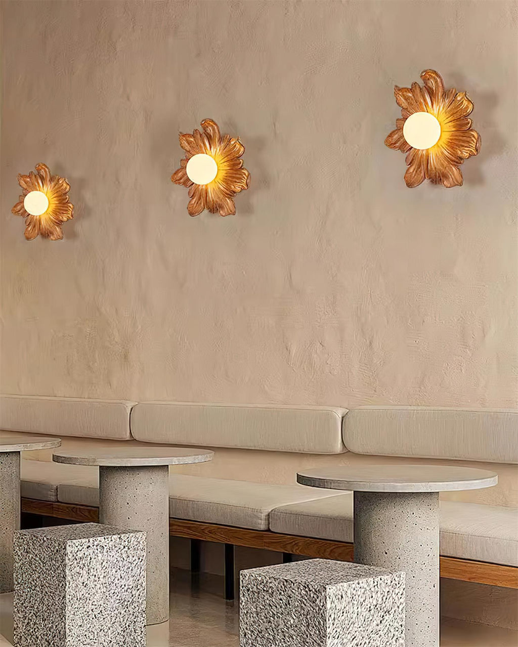 Tina Flower Resin Wall Lamp — product view 21