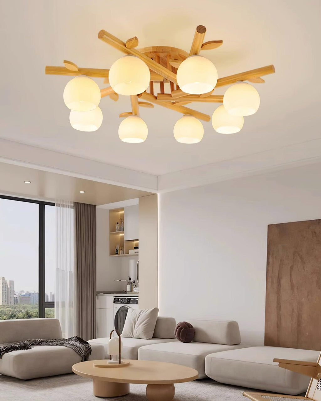 Tinsley Wood Ceiling Light — product view 23