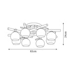Tinsley Wood Ceiling Light — product view 7